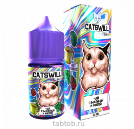 Жидкость Catswill Чай с Малиной и Мятой 30 мл