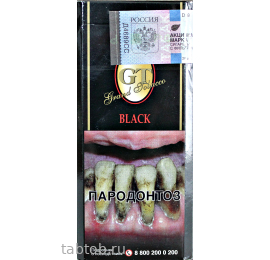 Сигареты GT Black Slims																													
