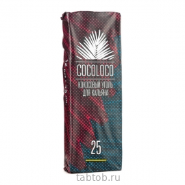 Уголь для кальяна COCOLOCO 25 мм (х12)