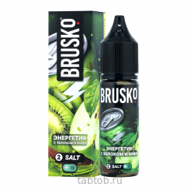 Жидкость BRUSKO ULTRA Chubby Энергетик с Яблоком и Киви 35 мл